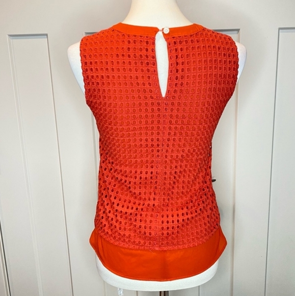 J.Crew Factory Eyelet Shell Sleeveless Tank - Picture 2 of 10
